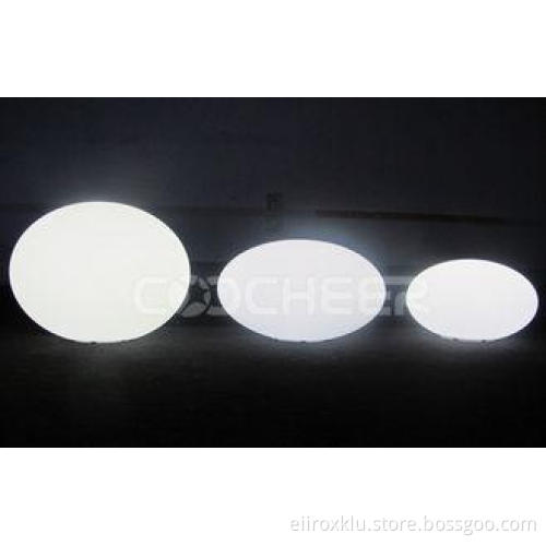 Anti-UV IR / RF Remote Rechargeable Led Ball Glowing Bedsid